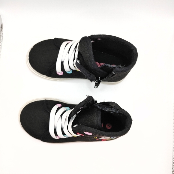 3/$25-FabKids Unicorn Toddler hightop runners - Picture 3 of 6